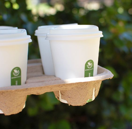 Benefits of pulp coffee cup takeaway holders