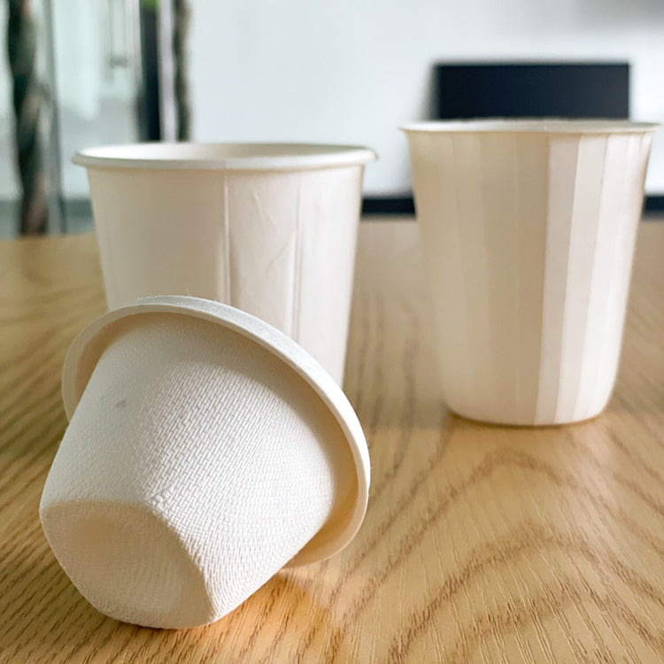 compostable coffee cup