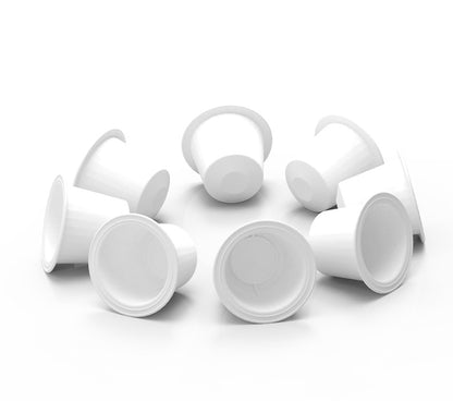 Plastic coffee capsules