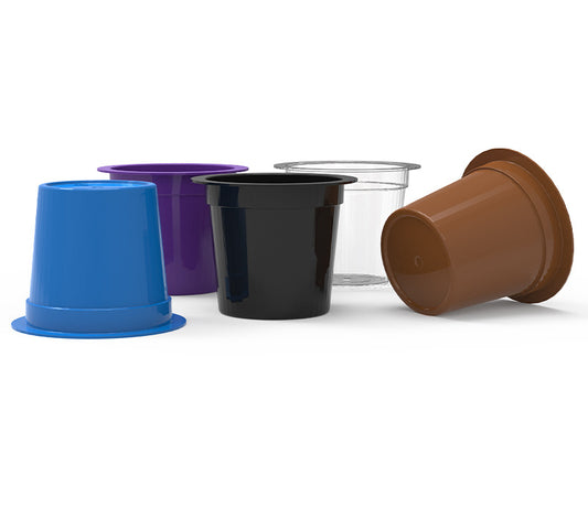 Plastic coffee capsule k-cup