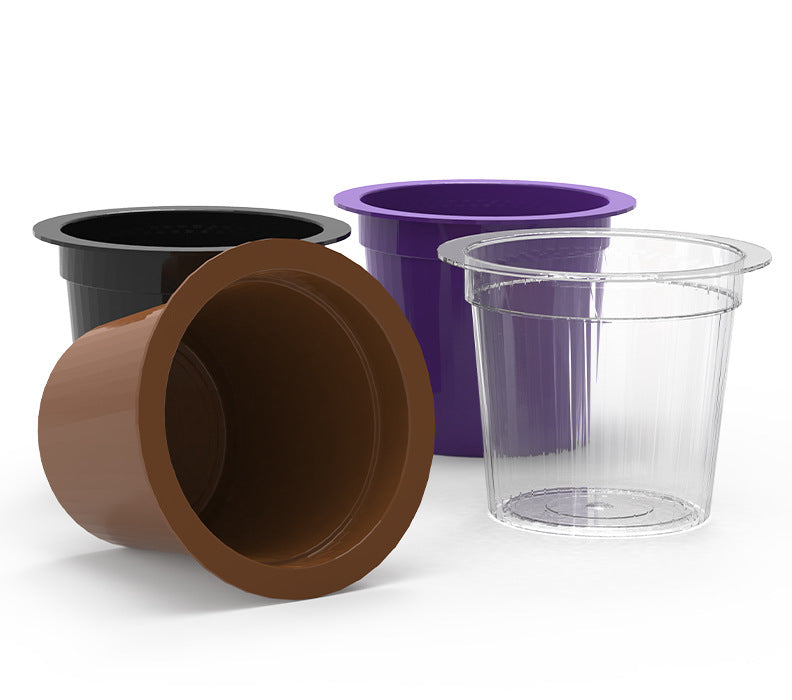 Plastic coffee capsule k-cup