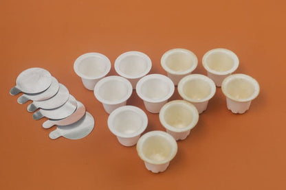 Empty Disposable Compostable Nespresso Coffee Pods